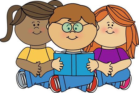 الأطفال_يقرؤون_كتابًا